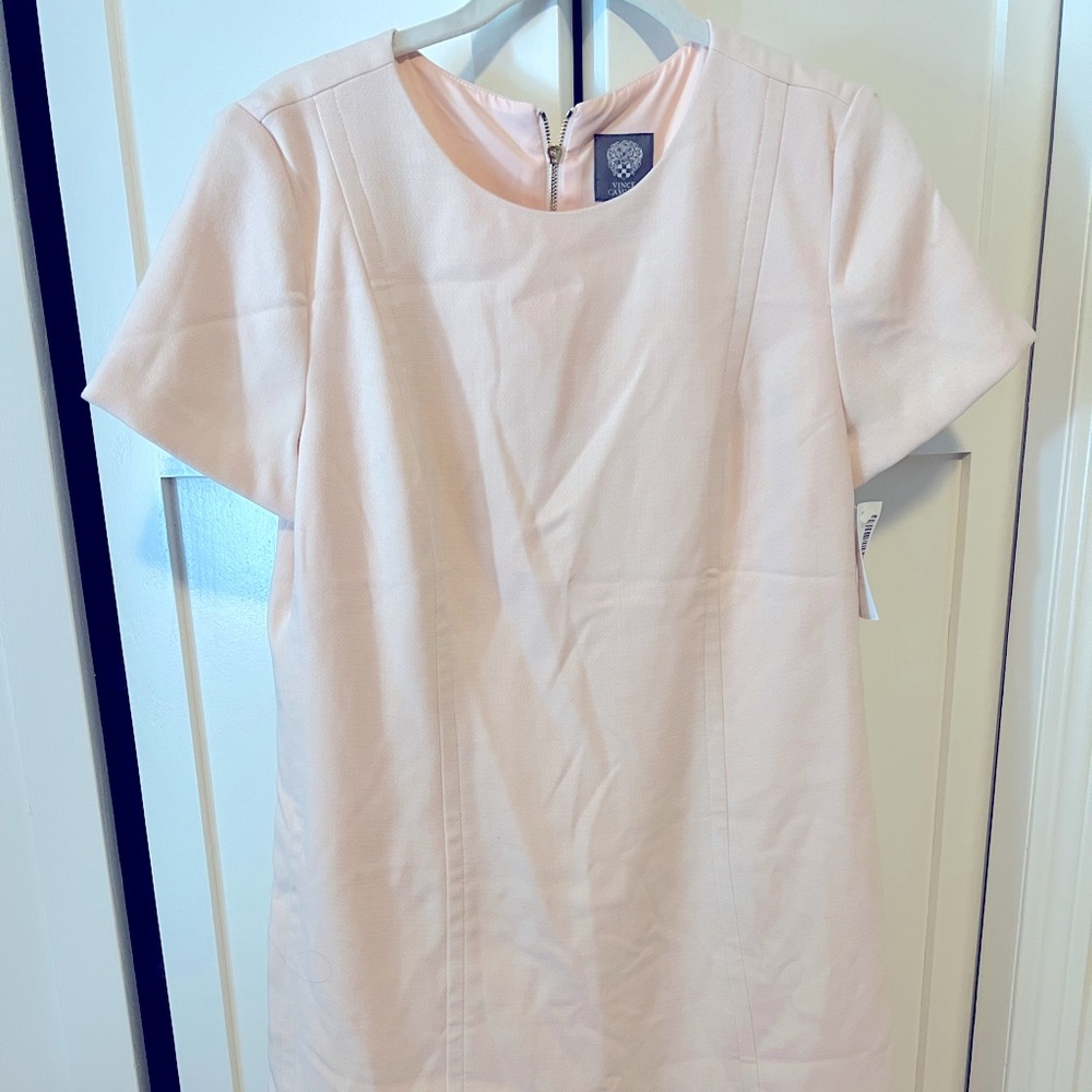 Vince Camuto blush pink sheath dress NEW WITH TAGS